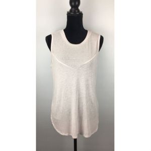 David Learner L Large Sleeveless Knit Top Crewneck